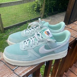 Enamel Green Air Force One Nike | Men’s S11